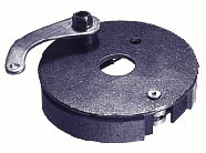 go kart and minibike round backing plate for drum brake